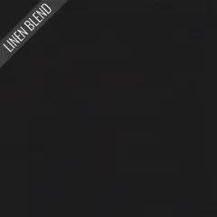 Linen Blend Solid in Caviar (denl4003) | Linen Blend Solids | AGF Studio | Art Gallery