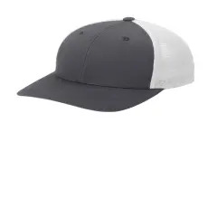 Port Authority&reg; Flexfit Mesh Cap Graphite/ White