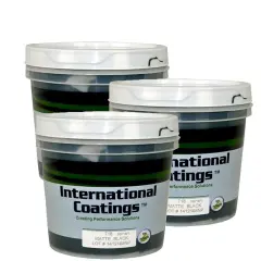Matte Black by International Coatings Golden Yellow