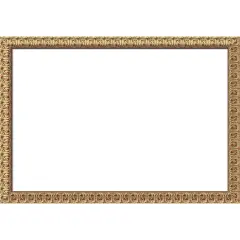 Florentine Gold Framed Dry Erase Magnetic Board