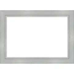 Romano Silver Framed Dry Erase Magnetic Board