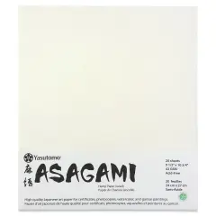 Yasutomo Asagami Paper - 9-1/2" x 10-3/4", 20 Sheets