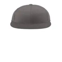 Port Authority&reg; Flat Bill Cap Grey