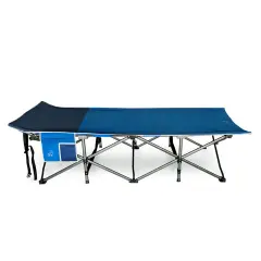 Hidden Wild Hidden Wild XL Folding Camping Cot - 78.75" Blue