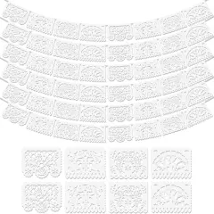 Fetti Pink + Green Checkered Paper Plates - 24 pk, 9" | Bachelorette Fiesta Decorations, Cute Birthday Party Tablescape, Retro Summer Tableware Supplies, Cinco de Mayo Place Setting, 21st Bday