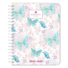 House of Turnowsky | 2026 6 x 7.75 Inch 18 Months Weekly Desk Planner | Foil Stamped Cover | July 2025 - December 2026