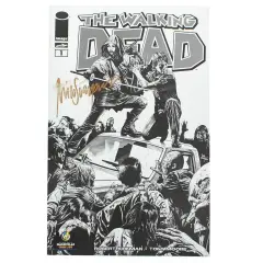 The Walking Dead #1 WW Nashville '13 Exclusive B&W Cover Signed By Mico Suayan