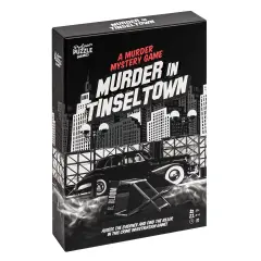Professor Puzzle: Murder in Tinseltown - A Murder Mystery Game Set In Hollywood's Golden Age, Party Crime Solving Investigation, Ages 12+, 2-4 Players