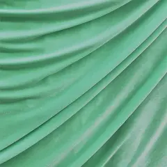1 Yard Stretch Velvet Fabric Luxury Soft 4-Way Stretch Fashion Costume 58/60" Width Mint