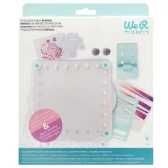 We R Precision Press Stamp And Stencil Holder-8 Pieces