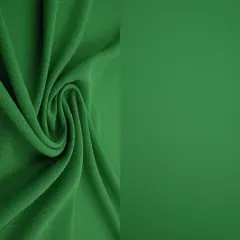 1 Yard Solid Ghost Bubble Crepe Fabric, Lightweight Textured Stretch 57/58" Wide for Apparel GREEN