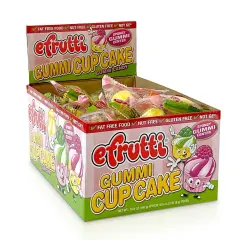 Efrutti Gummy Gummi Cupcake Box 60 Ct