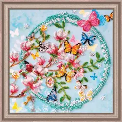 Abris Art Keys to the Spring Beaded Embroidery Kit Multi
