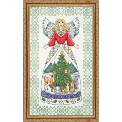 Design WorksWinter Angel Counted Cross-Stitch Kit Multi