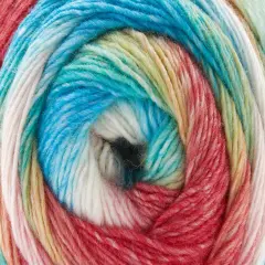 Colorburst by Universal Yarn - Acrylic/Super Wash Fine Merino Wool - Light/DK Yarn - 15 Colors 120 lollipop