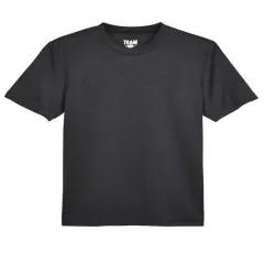 Team 365&reg; Youth Sonic Heather Performance T-Shirt BLACK HEATHER