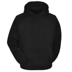 Gildan&reg; Unisex Heavy Blend Long Sleeve Hooded Sweatshirt BLACK