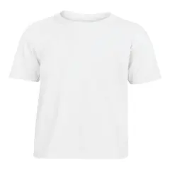 Gildan&reg; Youth Performance Crewneck Short Sleeve T-Shirt WHITE