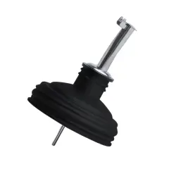 reCAP Mason Jar Pour Spout and Olive Oil Dispenser, Regular Mouth, Made in the USA, Leak-proof and Freezer-proof, Black