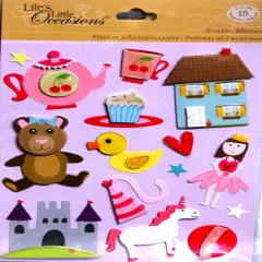 K & Company Life's Little Occasions Favorite Toys Dimensional Sticker Medley