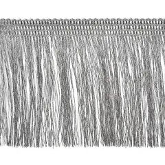 10 yards of Etta 2 1/4" Metallic Fringe Trim | 10 yard cut