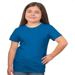 Bayside&reg; Youth Princess T-Shirt TURQUOISE HTHR