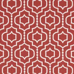 Salmon - Coral & Peach Abstract & Geometric Upholstery Fabric 54 Inches"