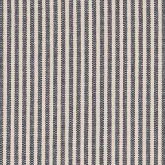 Ticking Navy - Blue Small Scale,Stripe Upholstery Fabric 54 Inches"