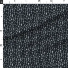 Various Fabrics by the Yard or Fat Quarter Night Dragon Dark Scales Costume Reptile Medieval Gray Lizard Custom Printed Fabric by Spoonflower