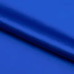 Stretch Satin Look Recycled Nylon Spandex Fabric Royal