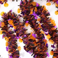 50 Ft Halloween Tinsel Garlands