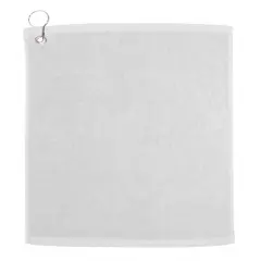 Carmel Towel Company&reg; Large Rally Towel with Grommet and Hook White
