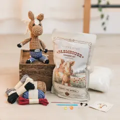 Hearth & Harbor Amigurumi Crochet Kit for Beginners Harvey the Horse