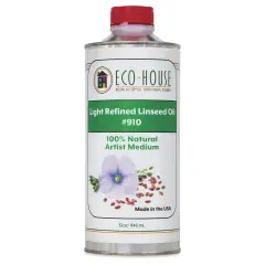 Eco-House Light Refined Linseed Oil - 32 oz can