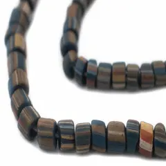 The Bead Chest Creamy Teal Java Gooseberry Beads (6-8mm)