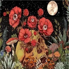 5D DIY Diamond Painting Kits Kids Skull Flower and Moon 15.7X11.8 in