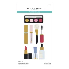 Spellbinders Etched Dies From he Gorgeous You Collection-Makeup