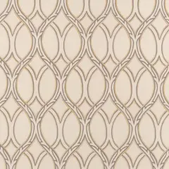 Fawn - Gold & Yellow,Grey & Silver Abstract & Geometric Upholstery Fabric 54 Inches"