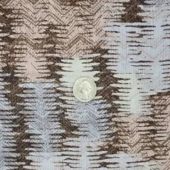 1 Yard Dune Rayon Crinkle Fabric 50/52" Wide Lightweight Woven Crepon for Dresses