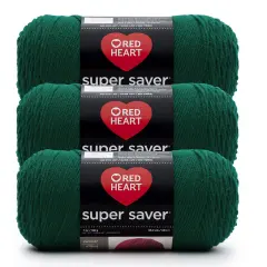 Red Heart Super Saver Yarn 24 Pack-Paddy Green