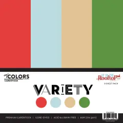 PhotoPlay Cardstock Variety Pack 8/Pkg-Up On The Rooftop