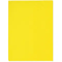 Plymor 9" x 12", Yellow 2 Mil Flat Open Plastic Poly Bags