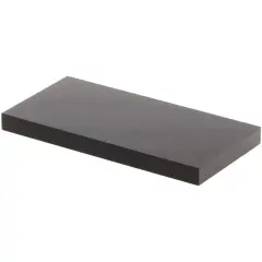 Plymor Black Rectangular Acrylic Display Base, 4" W x 2" D x 0.375" H