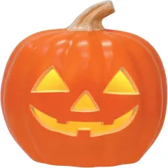 12" Light Up Pumpkin DecorationCTR00808EZ401