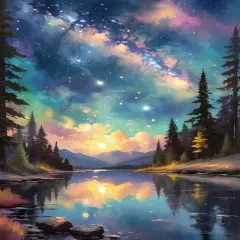 12x16inch - DIY Starry Sky Diamond Painting Kits for Adults Beginners