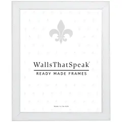 Slushie 0.75", White Cherry Picture Frame by wallsthatspeak