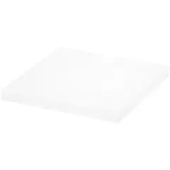 Plymor Frosted Square Acrylic Display Base, 4" W x 4" D x 0.375" H