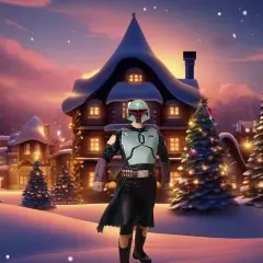 Boba Fett Inspired Adult Qualux Costume Star Wars Padded Polyester Outfit