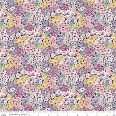 Liberty Tudor Celebration Rossellie Blooms 01667444C 44"/45" Fabric Per Yard