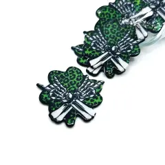 Punk St. Patrick's Day Skeleton Hands Charms, 36x35.5mm